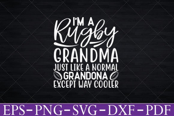 Download Funny Rugby Grandma Svg Cricut Cut File - Funny Collection