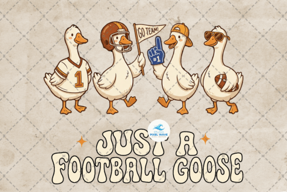 Download Funny Game Day Football Goose Png - Funny Collection