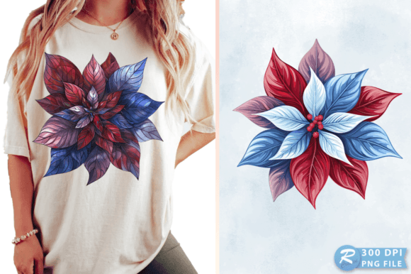 Download Watercolor Poinsettia Christmas Clipart - Premium Resources