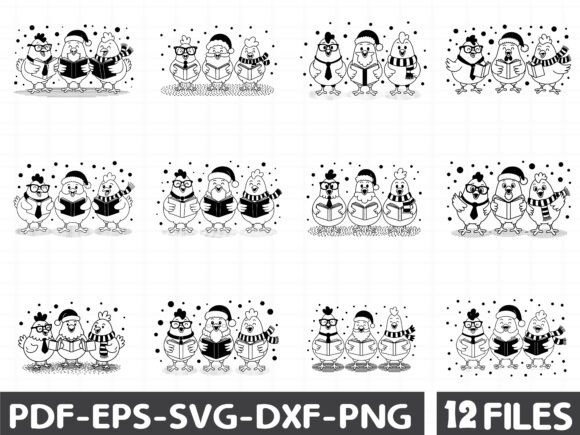Download Quirky Christmas Chiken - Chiken Collection