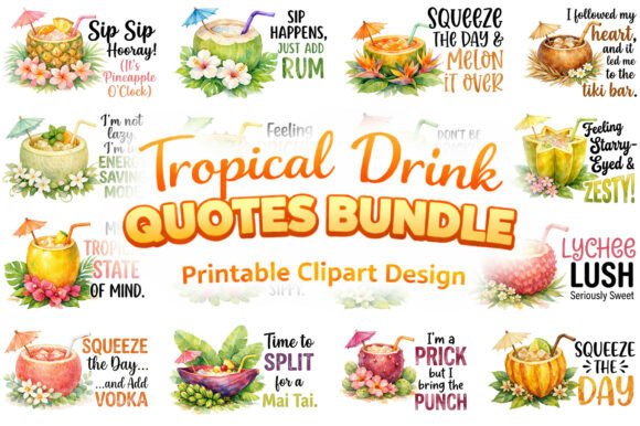 Download Funny Tropical Drink Quotes Sublimation - Funny Collection