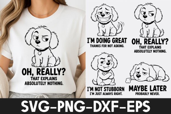 Download Funny Dog Quotes SVG | Cute Puppy - Funny Collection